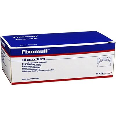 Fixomull Gaze Autoadhésive 15cm x 10m - Premiers Secours Fixomull Gaze Autoadhésive 15cm x 10m - Premiers Secours