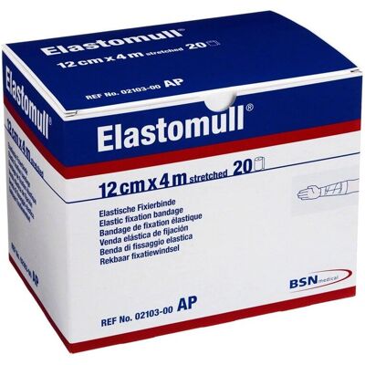 BSN Medical GmbH Elastomull 12cm x 4m Elastische Fixierbinde - Wundverband BSN Medical GmbH Elastomull 12cm x 4m Elastische Fixierbinde - Wundverband