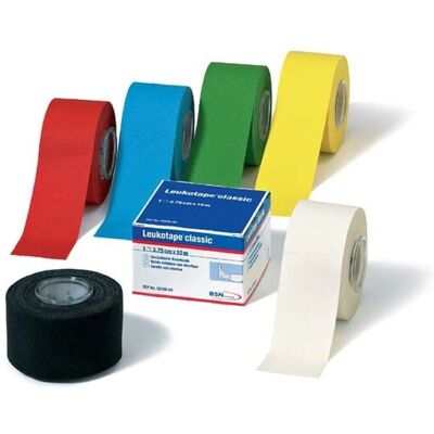 Bandage adhésif BSN Medical 7618800 - Résistant à l'eau, forte adhérence, non élastique, 3,75cm x 10m, Jaune - Publicité Bandage adhésif BSN Medical 7618800 - Résistant à l'eau, forte adhérence, non élastique, 3,75cm x 10m, Jaune - Publicité
