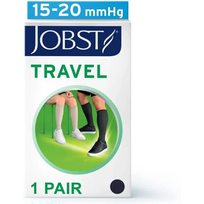Chaussettes de Voyage Jobst Bleu Petit - Chaussettes de Compression - Publicité Chaussettes de Voyage Jobst Bleu Petit - Chaussettes de Compression - Publicité