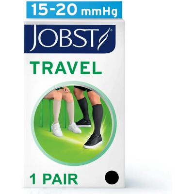 Jobst Travel Kompressionsstrümpfe - Klasse 1, Schwarz, Large Jobst Travel Kompressionsstrümpfe - Klasse 1, Schwarz, Large