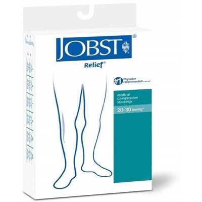 Calze a compressione beige Jobst Relief - Tipo medico Calze a compressione beige Jobst Relief - Tipo medico