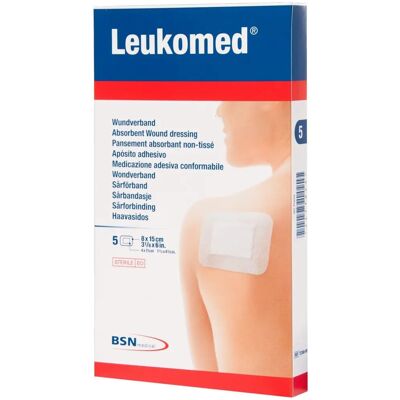 BSN Medical Leukomed Postoperative Verbände - 5 Stück 8x15cm BSN Medical Leukomed Postoperative Verbände - 5 Stück 8x15cm