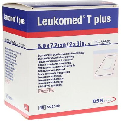 BSN medical GmbH Leukomed T Plus 5x7,2cm Steriles Wundverband - Wundverband BSN medical GmbH Leukomed T Plus 5x7,2cm Steriles Wundverband - Wundverband