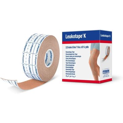 Ruban adhésif de physiothérapie Leukotape K SCA - 5m Ruban adhésif de physiothérapie Leukotape K SCA - 5m
