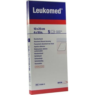 BSN Medical Leukomed Postoperative Wundauflagen - 10x25cm - 5 Stück BSN Medical Leukomed Postoperative Wundauflagen - 10x25cm - 5 Stück