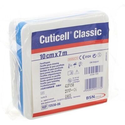 BSN Medical BSN Cuticell Classic Niet-adhesieve gaas - Verband BSN Medical BSN Cuticell Classic Niet-adhesieve gaas - Verband