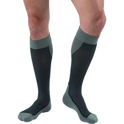 Calcetín de Compresión Jobst Sport Negro Gris XL - Calcetines de Compresión Calcetín de Compresión Jobst Sport Negro Gris XL - Calcetines de Compresión
