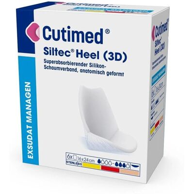 BSN medical GmbH Siltec Heel 3D 16x24 cm Wundverband - Ferse BSN medical GmbH Siltec Heel 3D 16x24 cm Wundverband - Ferse
