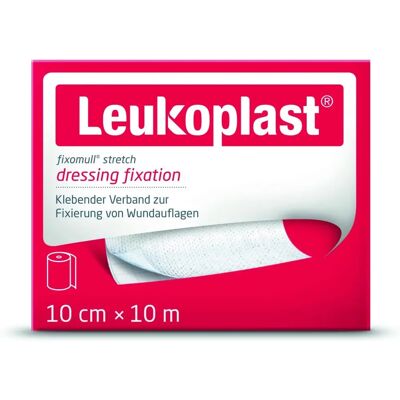 Leukoplast Fixomull Stretch - Medisch Tape - 10cm x 10m Leukoplast Fixomull Stretch - Medisch Tape - 10cm x 10m