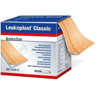 Leukoplast Classique Beige - Bande de Premiers Soins Leukoplast Classique Beige - Bande de Premiers Soins