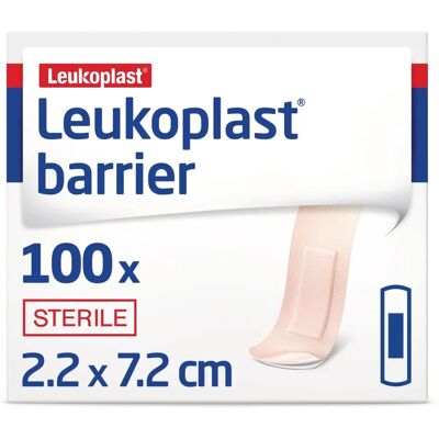 Leukoplast Barrier - 2,2cm x 7,2cm Pansement Étanche et Stérile - Publicité Leukoplast Barrier - 2,2cm x 7,2cm Pansement Étanche et Stérile - Publicité