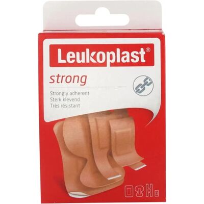 ESSITY Leukoplast Strong - Pansements pour petites blessures - Publicité ESSITY Leukoplast Strong - Pansements pour petites blessures - Publicité