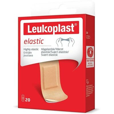 Cerotto elastico Leukoplast di Essity - 72x28 mm, 20 pezzi Cerotto elastico Leukoplast di Essity - 72x28 mm, 20 pezzi