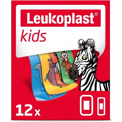 Bandages étanches avec motifs d'animaux pour enfants - Premier secours - Publicité Bandages étanches avec motifs d'animaux pour enfants - Premier secours - Publicité