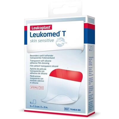 Bsn Medical Leukoplast Leukomed T Plus Skin Sensitive - 5x7.2cm - Curativo Médico Bsn Medical Leukoplast Leukomed T Plus Skin Sensitive - 5x7.2cm - Curativo Médico