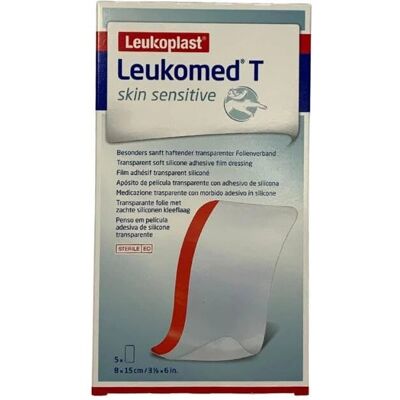 BSN Medical Leukomed T Skin Sensitive - 8x15cm - 5 Units BSN Medical Leukomed T Skin Sensitive - 8x15cm - 5 Units