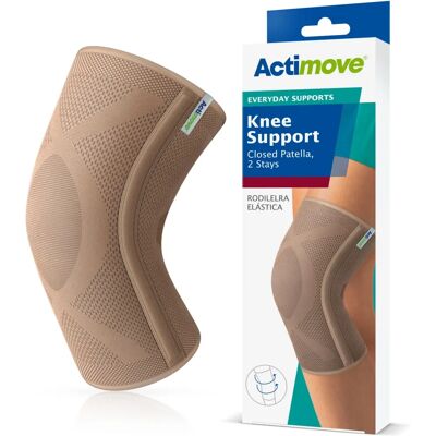 Actimove Knee Support with Two Stays - XL - Beige - Knee Support Actimove Knee Support with Two Stays - XL - Beige - Knee Support