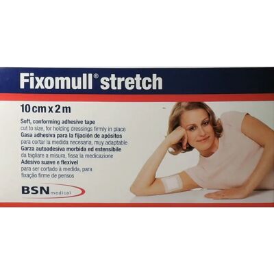 Nastro adesivo ipoallergenico BSN Medical - Fixomull Stretch - Fissaggio medico per pelle sensibile Nastro adesivo ipoallergenico BSN Medical - Fixomull Stretch - Fissaggio medico per pelle sensibile