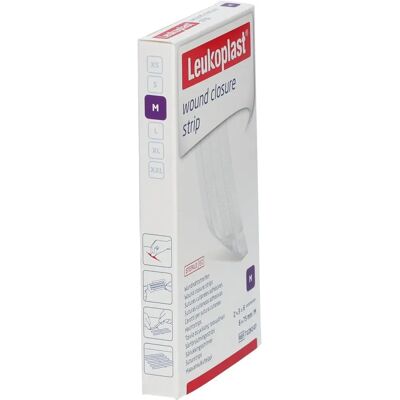 Leukoplast - 6x75mm - Fermeture de plaie - Bandage - Bandage - Publicité Leukoplast - 6x75mm - Fermeture de plaie - Bandage - Bandage - Publicité