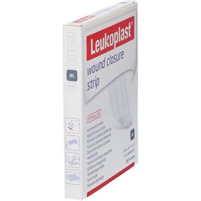 Bande de Fermeture de Plaies Leukoplast - 12x100mm - Pack de 2 Bande de Fermeture de Plaies Leukoplast - 12x100mm - Pack de 2