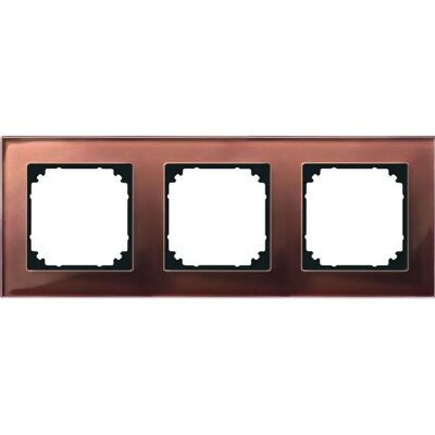 Merten 489315 - Rahmen Glas 3f.mah/br waage/senkrecht Merten 489315 - Rahmen Glas 3f.mah/br waage/senkrecht