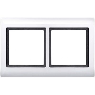 Ramka elektryczna Merten biały polar - 2 moduły - Ramka elektryczna Ramka elektryczna Merten biały polar - 2 moduły - Ramka elektryczna