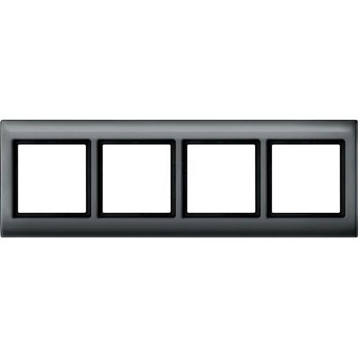 Merten 400414 - AQUADESIGN-Rahmen, 4-fach, anthrazit Merten 400414 - AQUADESIGN-Rahmen, 4-fach, anthrazit