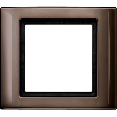 Merten Compact Frame for Switch - Dark Brazil - Electrical Switch Frame Merten Compact Frame for Switch - Dark Brazil - Electrical Switch Frame