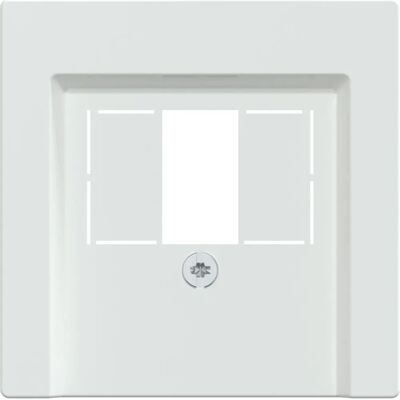 Merten 296025 - Placa Central Blanca para System M, TAE/USB y más Merten 296025 - Placa Central Blanca para System M, TAE/USB y más