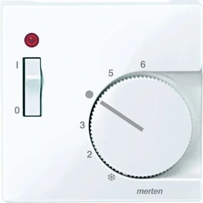 Merten 534825 Weiße Flachschirmplatte - System M Merten 534825 Weiße Flachschirmplatte - System M