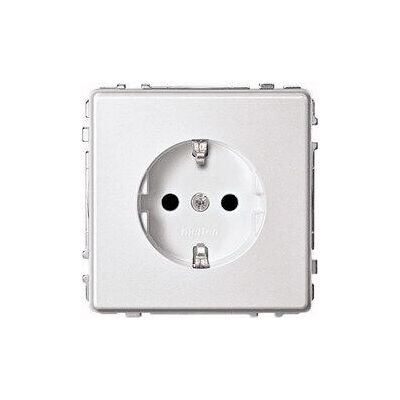 Merten MEG2300-7260 Aluminium CEE 7/3 Steckdose - 16A 250V Merten MEG2300-7260 Aluminium CEE 7/3 Steckdose - 16A 250V