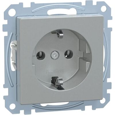 Merten MEG2301-0460 Aluminium Steckdose - System M Merten MEG2301-0460 Aluminium Steckdose - System M