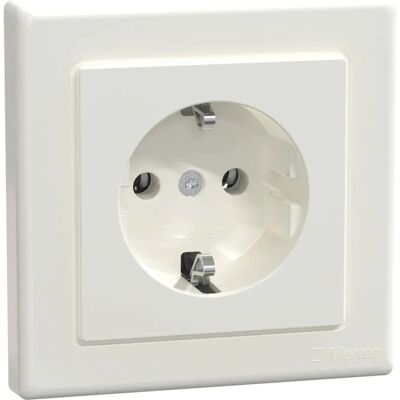Merten MEG2301-1519 - Steckdose - Vollabdeckung - Weiß Merten MEG2301-1519 - Steckdose - Vollabdeckung - Weiß