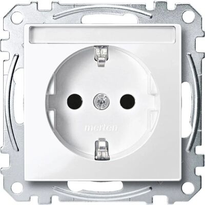 Merten MEG2302-0319 Polarweiß Steckdose mit BS-System - Elektrosteckdose Merten MEG2302-0319 Polarweiß Steckdose mit BS-System - Elektrosteckdose
