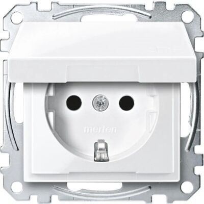 Merten Model MEG2310-0319 Wtyczka elektryczna polar biały - Osłona bezpieczeństwa IP20 Merten Model MEG2310-0319 Wtyczka elektryczna polar biały - Osłona bezpieczeństwa IP20