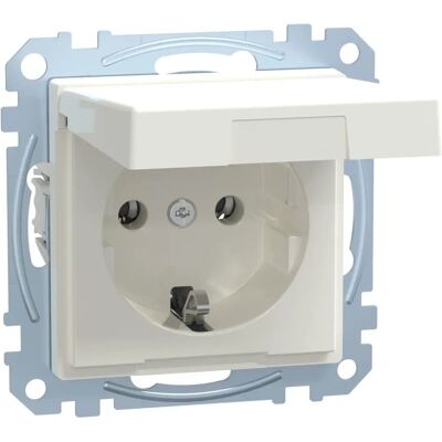 Merten polar biały 1-gniazdo Schuko - Wtyczka elektryczna Merten polar biały 1-gniazdo Schuko - Wtyczka elektryczna