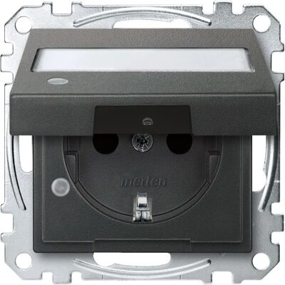 Merten MEG2313-0414 - Schuko-Steckdose mit Klappdeckel - Elektrische Steckdose Merten MEG2313-0414 - Schuko-Steckdose mit Klappdeckel - Elektrische Steckdose