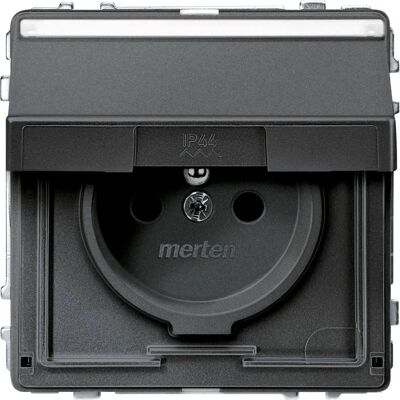 Merten MEG2612-7214 - Steckdose mit Schutzdeckel Merten MEG2612-7214 - Steckdose mit Schutzdeckel