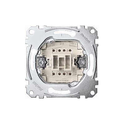 Merten MEG3112-0000 Metallic Rocker Switch - Electrical Switch Merten MEG3112-0000 Metallic Rocker Switch - Electrical Switch