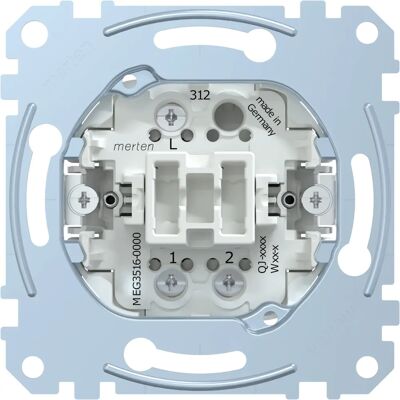 Merten Switch - 16AX 250VAC - IP20 - Wall Mount Merten Switch - 16AX 250VAC - IP20 - Wall Mount
