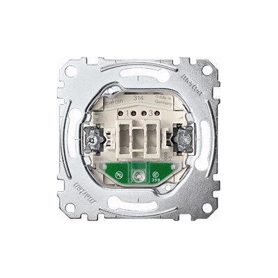 Merten Fém 2P Váltókapcsoló - Elektromos vezérlőeszköz Merten Fém 2P Váltókapcsoló - Elektromos vezérlőeszköz