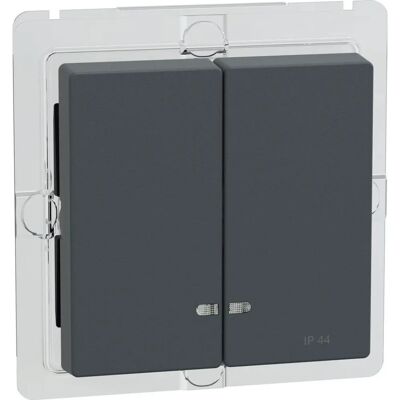 Merten MEG3424-0414 Doppelwippe - Schalter / Taster Merten MEG3424-0414 Doppelwippe - Schalter / Taster