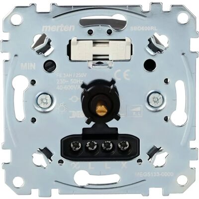 Interrupteur Variateur Merten M-Design - 40-600W - Charge inductive Interrupteur Variateur Merten M-Design - 40-600W - Charge inductive