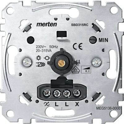 Merten MEG5136-0000 Dimmer - Elektronisch, Phasenabschnitt, Kapazitiver Last Merten MEG5136-0000 Dimmer - Elektronisch, Phasenabschnitt, Kapazitiver Last