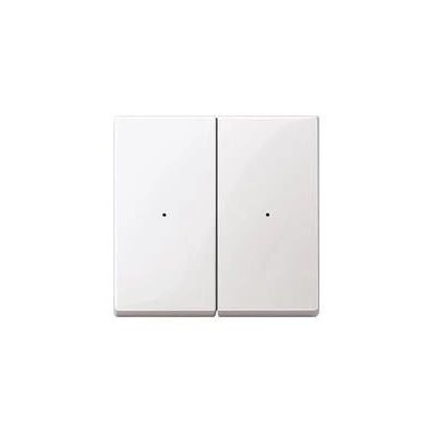 Merten Sistema M Modulo Interruttore a Leva Doppio Bianco Lucido Merten Sistema M Modulo Interruttore a Leva Doppio Bianco Lucido