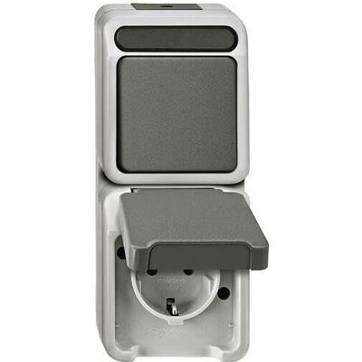 Schneider Electric Model 4075000 - Zestaw Włącznik i Gniazdo Schneider Electric Model 4075000 - Zestaw Włącznik i Gniazdo