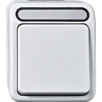 Przełącznik jednopólowy Merten Polarwhite - Wyłącznik elektryczny Przełącznik jednopólowy Merten Polarwhite - Wyłącznik elektryczny