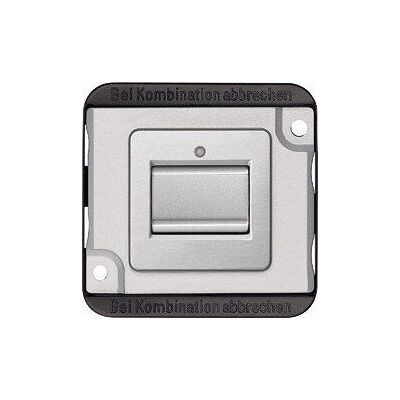 Merten Wipptaster Silber - Elektrischer Schalter Merten Wipptaster Silber - Elektrischer Schalter