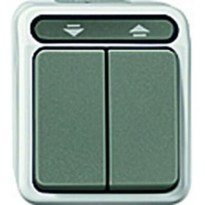 Merten MEG3715-8029 Aufputz-Schalter - IP44, Lichtgrau Merten MEG3715-8029 Aufputz-Schalter - IP44, Lichtgrau